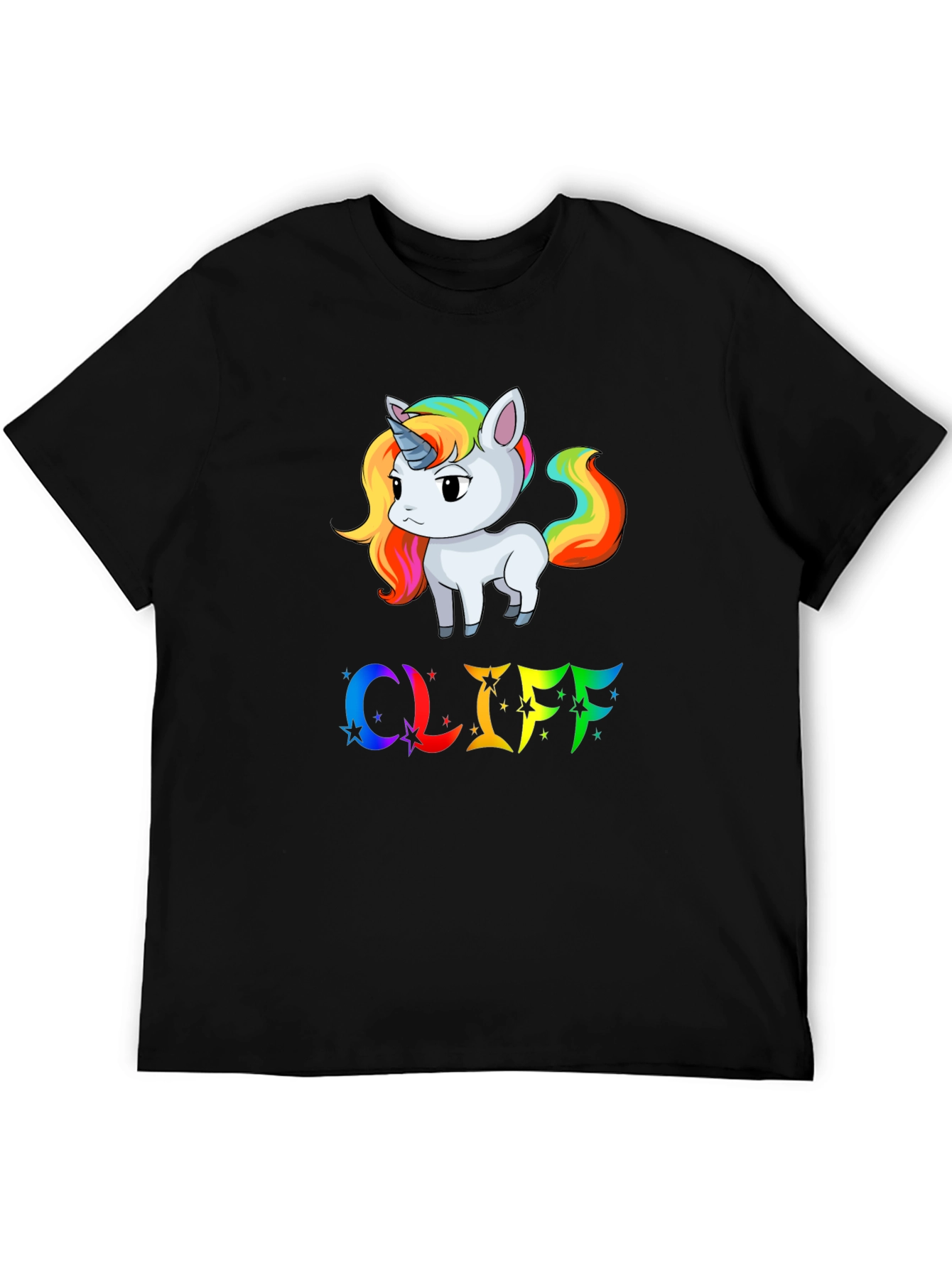 Unicorn & Rainbow Cliff T-Shirt