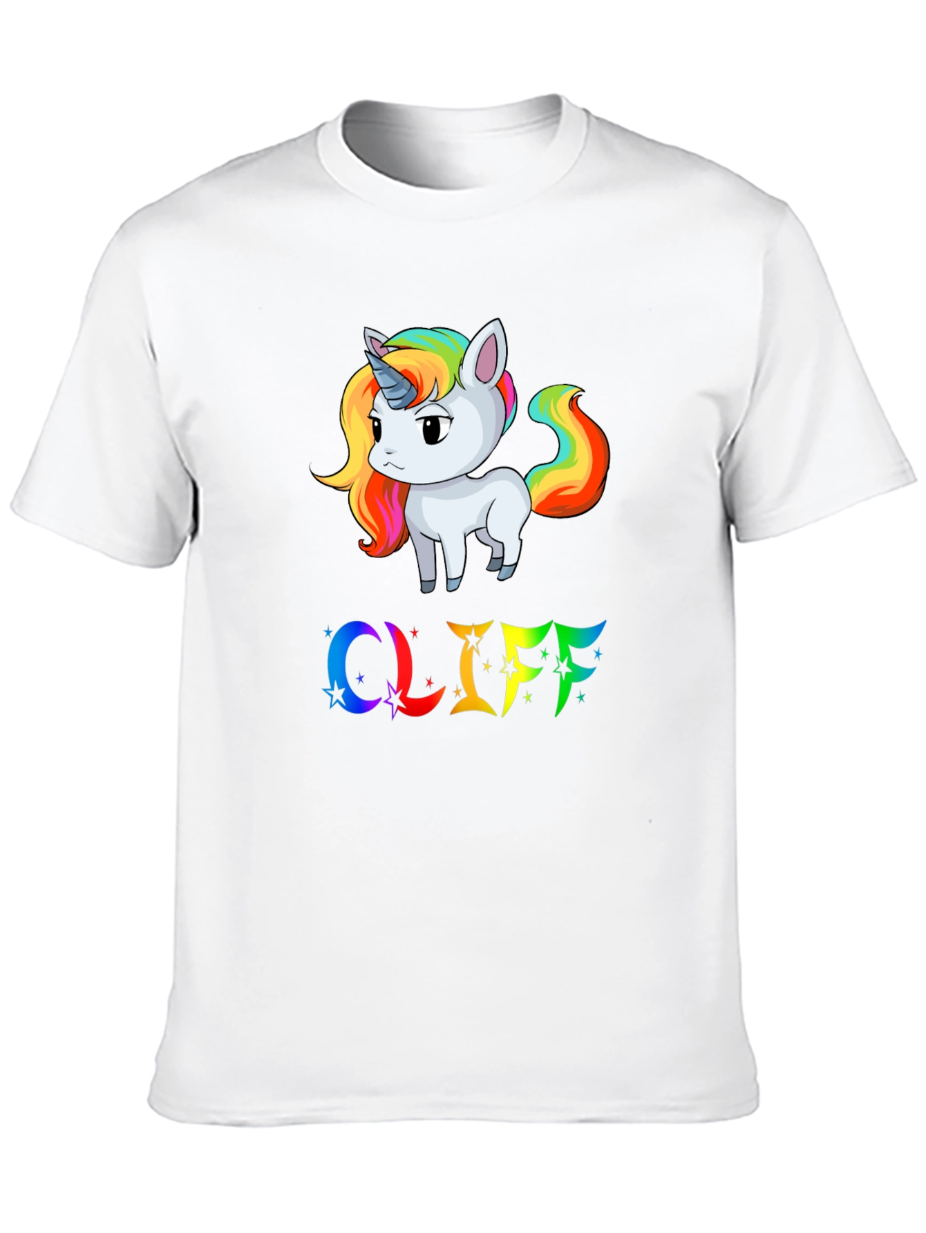 Unicorn & Rainbow Cliff T-Shirt