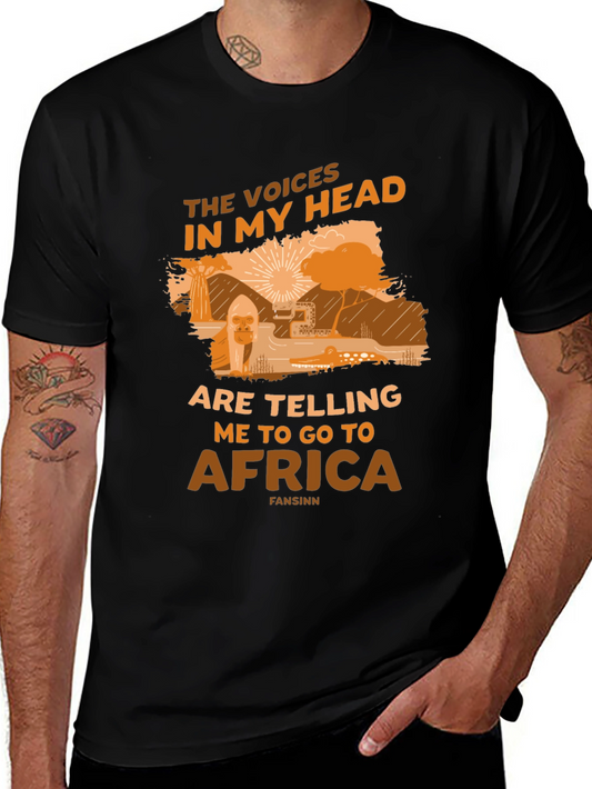 Africa Calling Graphic T-Shirt