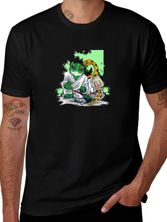 BJJ Frog & Rodent T-Shirt - Funny Martial Arts Tee