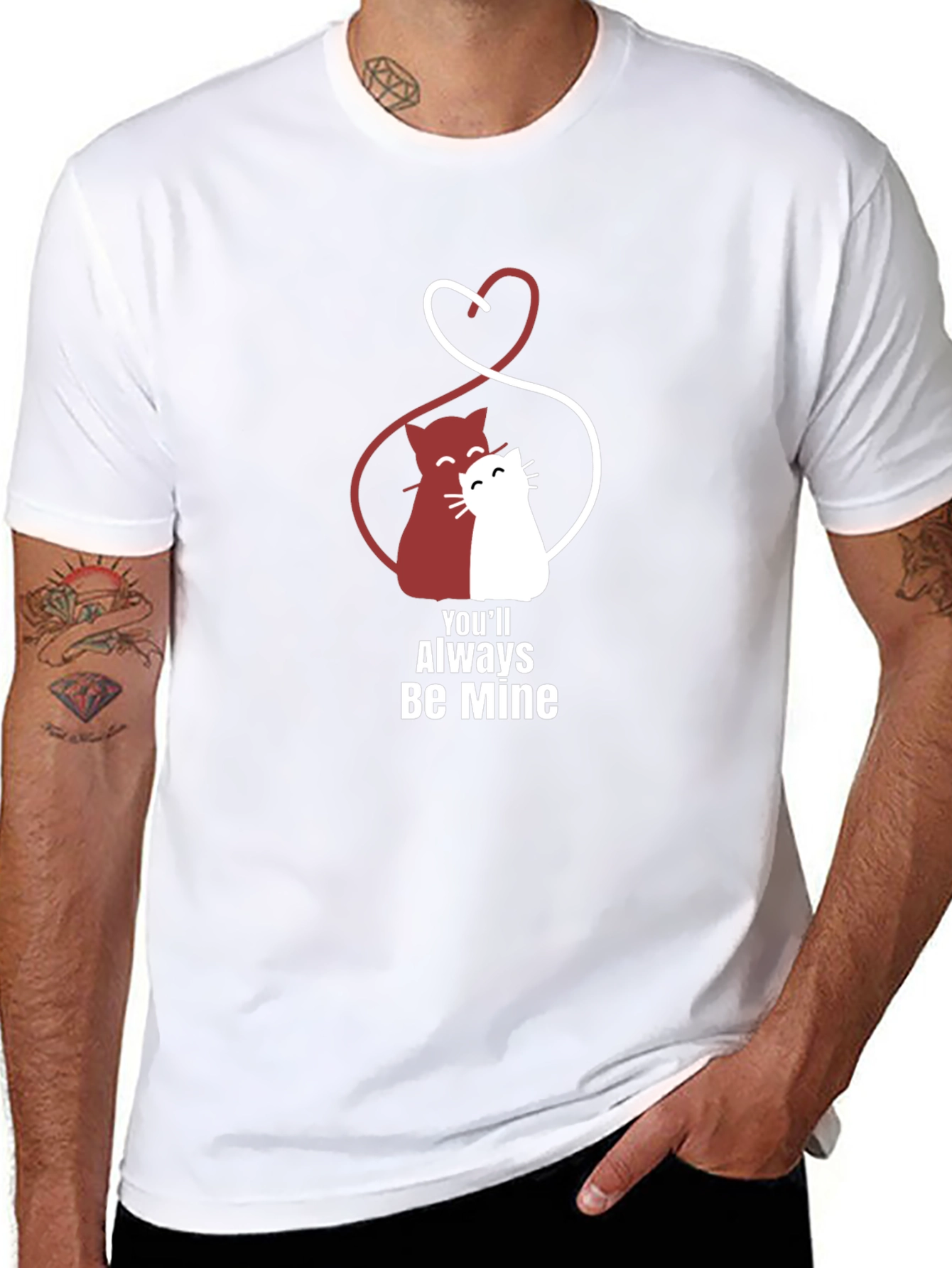 Youll Always Be Mine Cat Graphic T-Shirt