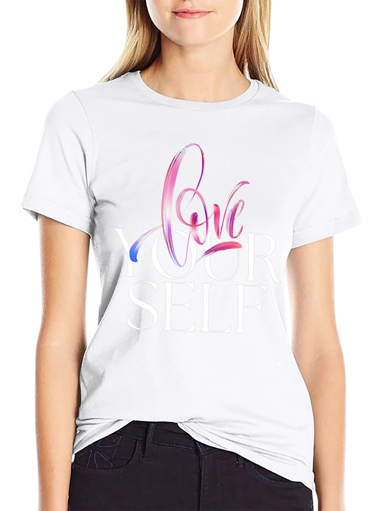 Love Yourself Black T-Shirt