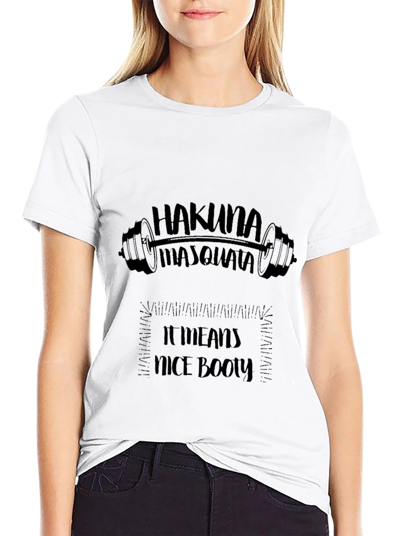 Hakuna Masquata Black T-Shirt