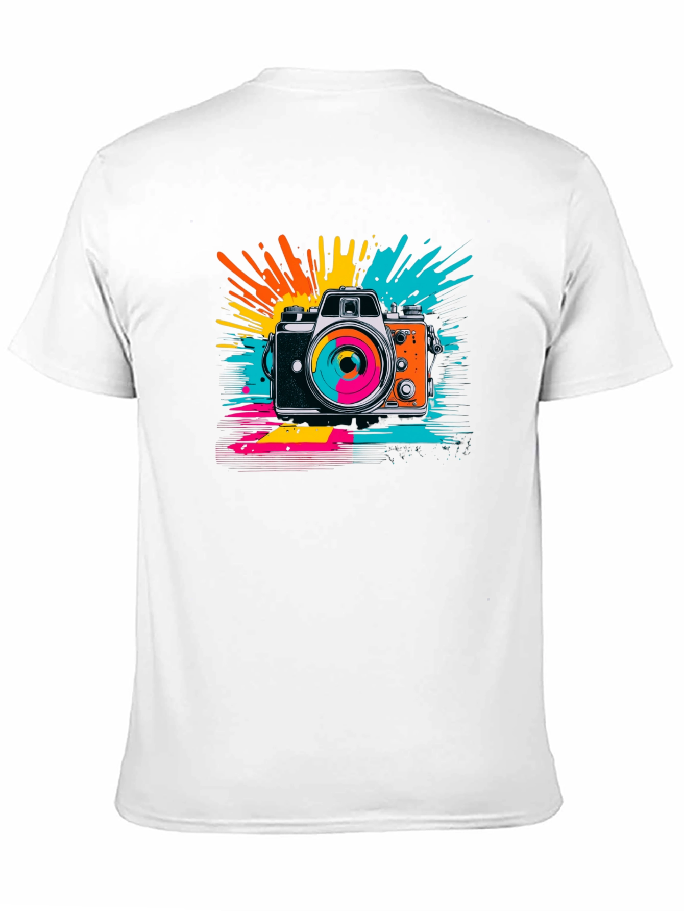 Retro Camera Graphic Tee - Stylish & Unique