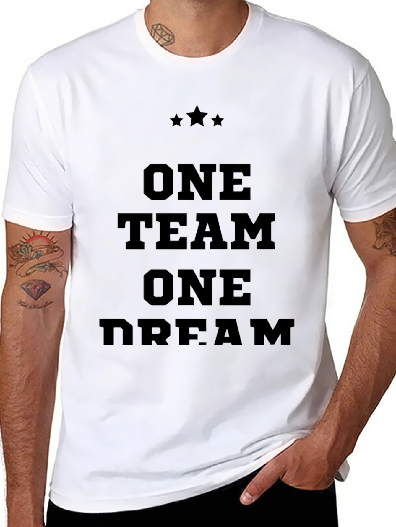 One Team One Dream Graphic T-Shirt