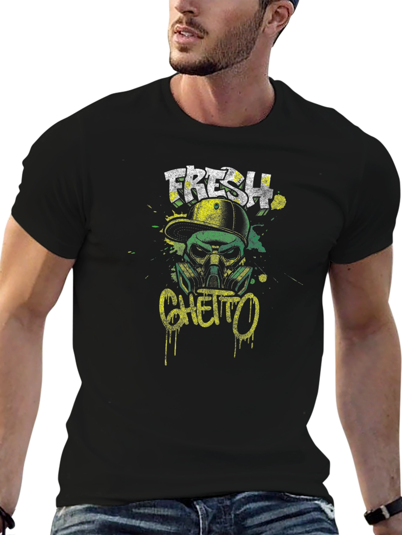 Fresh Ghetto Graphic T-Shirt