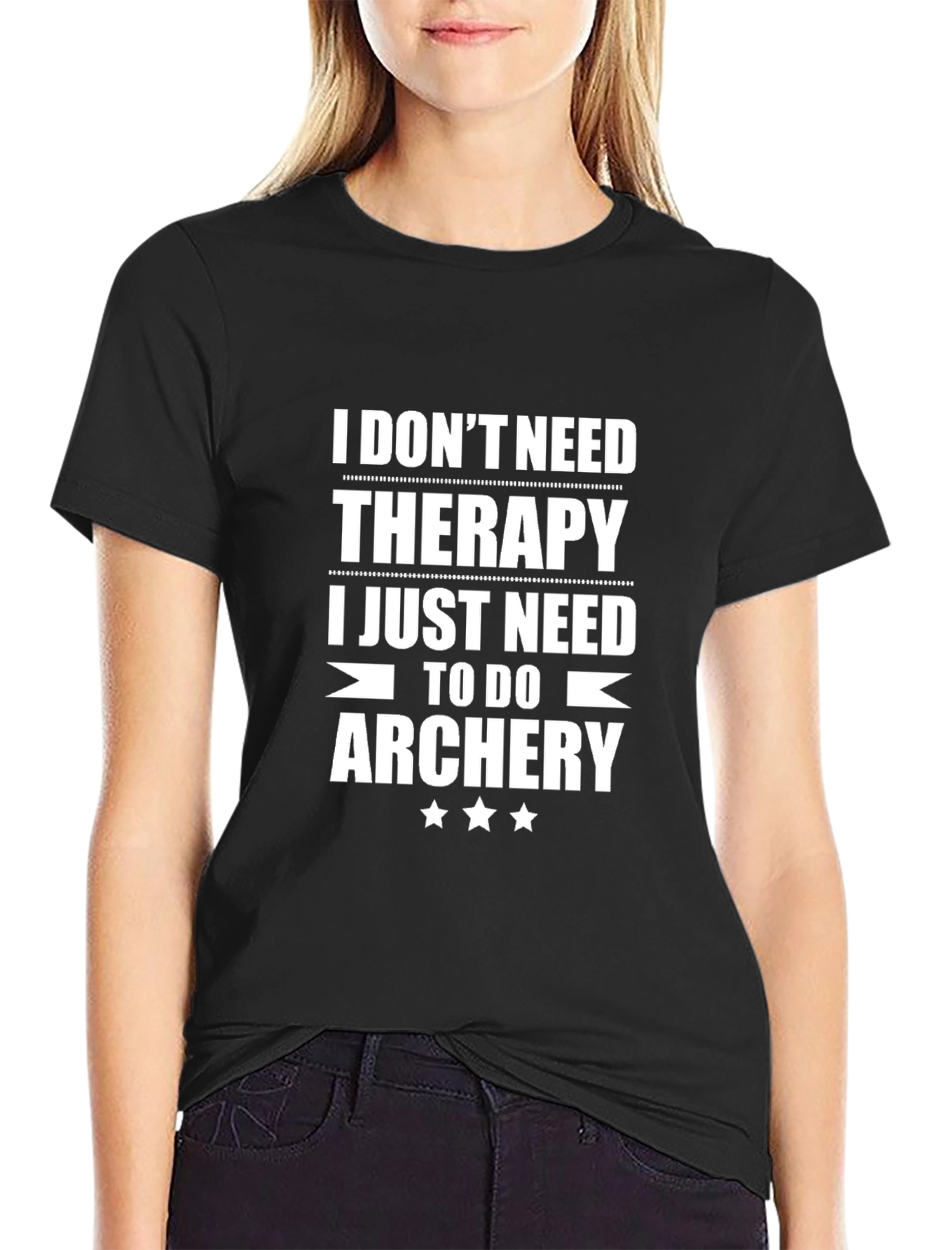 Archery Therapy T-Shirt - Funny Hobby Tee