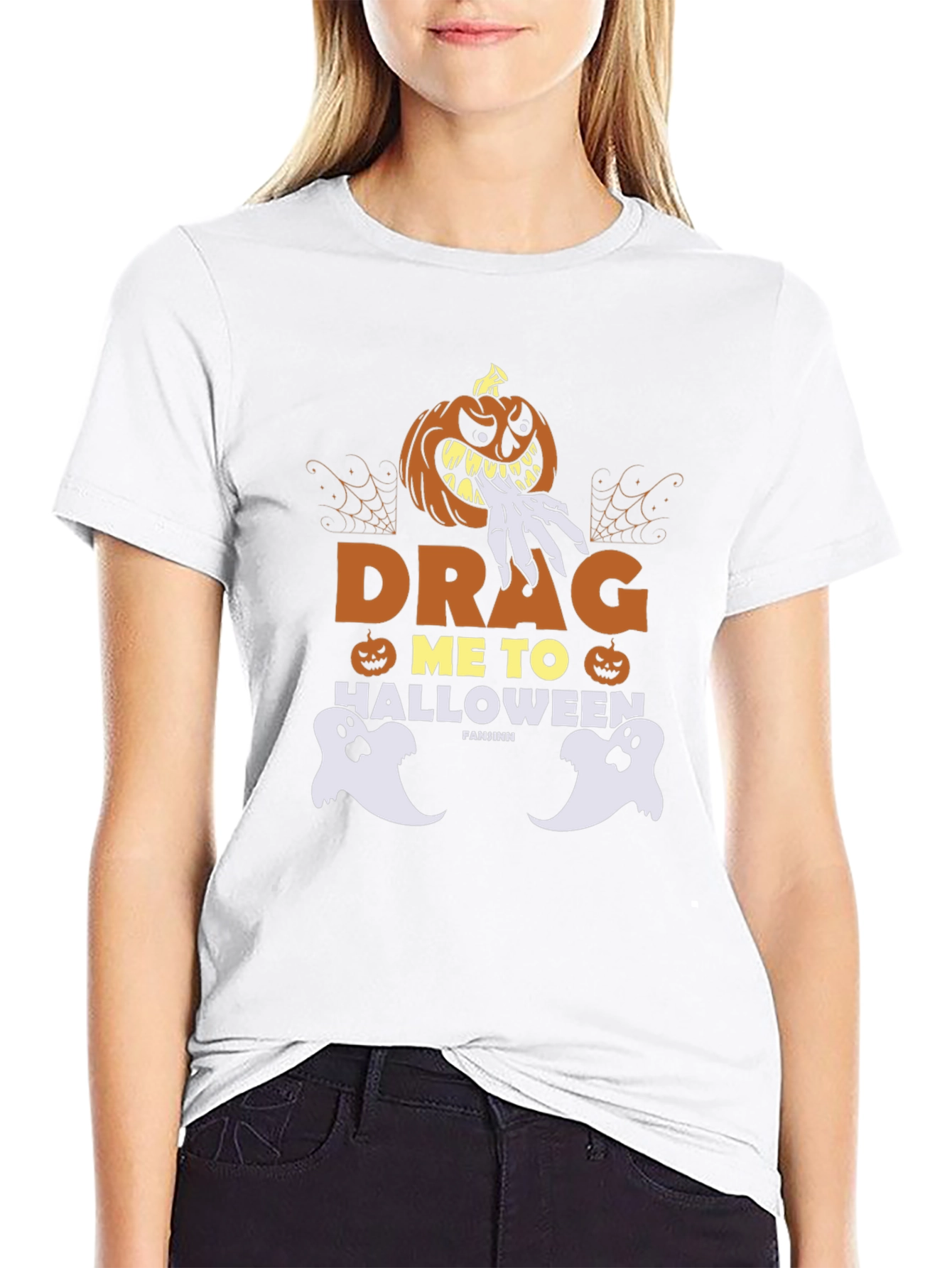 Drag Me to Halloween Graphic T-Shirt