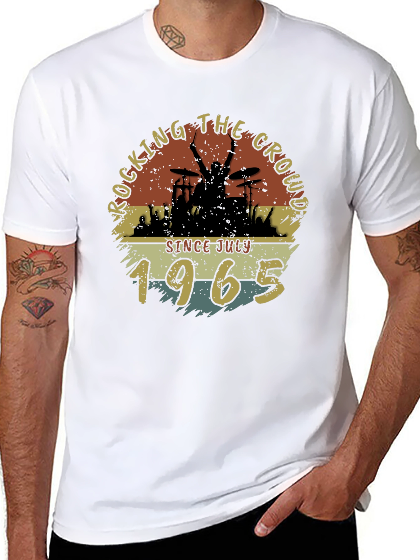 Rocking the Crowd Since July 1965 T-Shirt