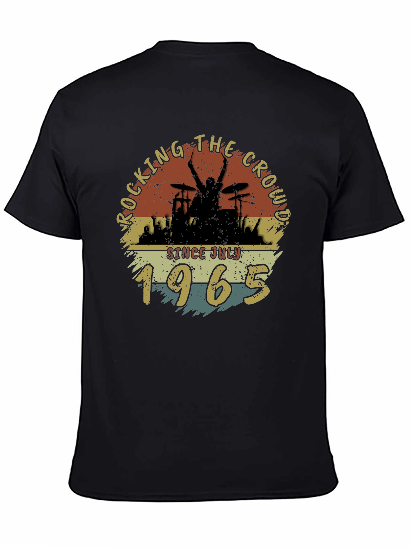 Rocking the Crowd Since July 1965 T-Shirt