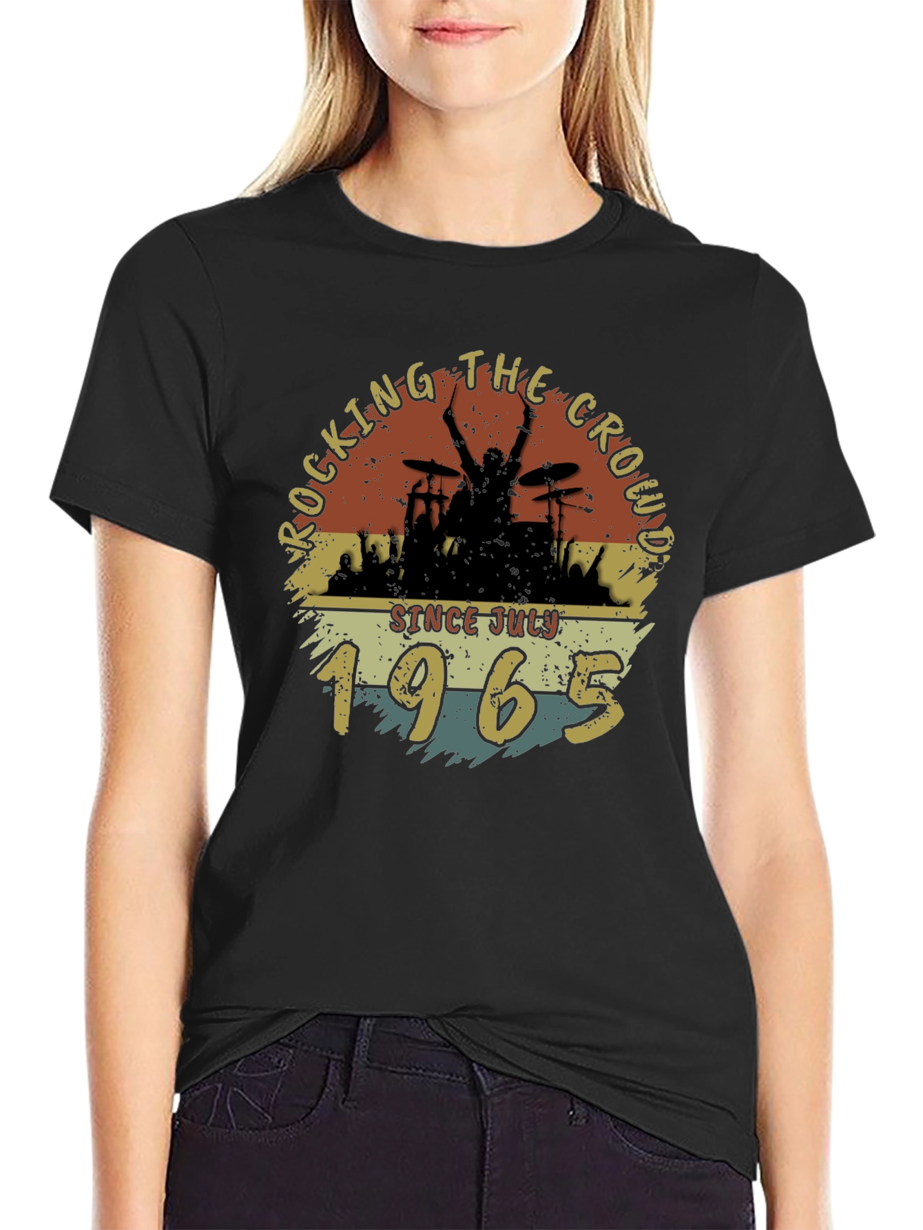 Rocking the Crowd Since July 1965 T-Shirt