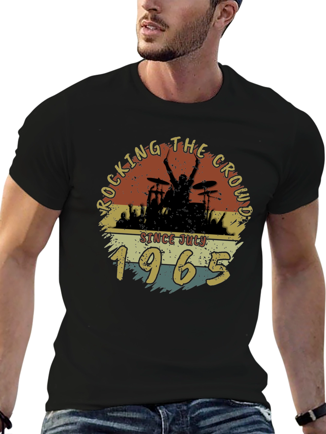 Rocking the Crowd Since July 1965 T-Shirt