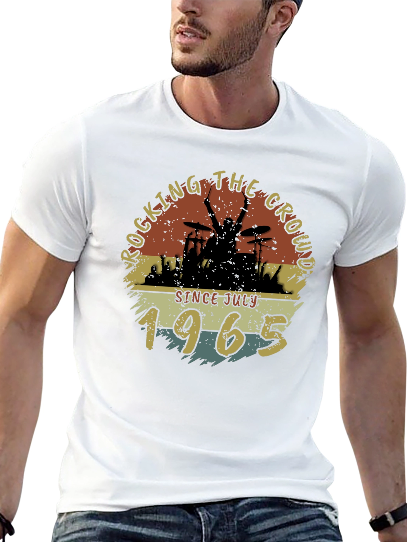 Rocking the Crowd Since July 1965 T-Shirt