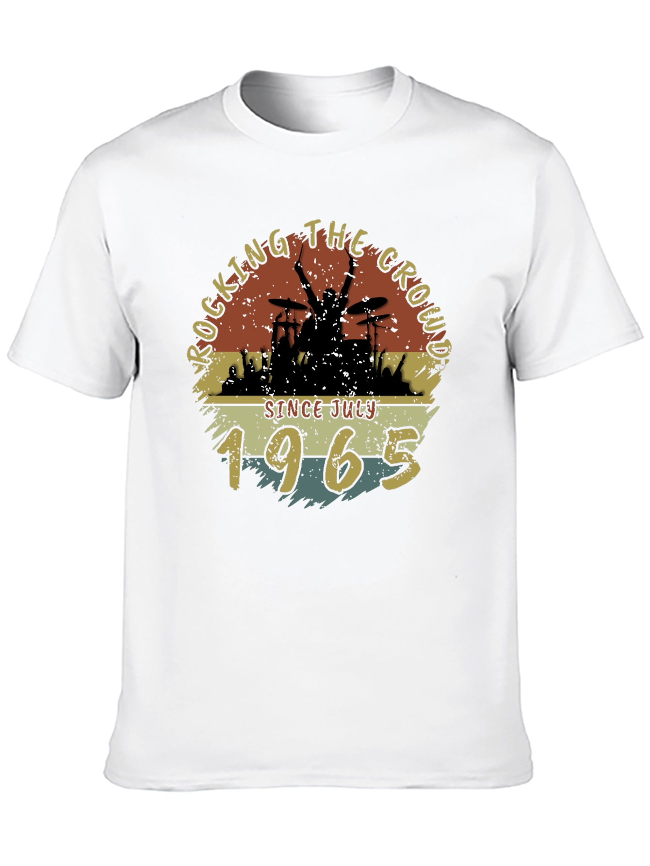 Rocking the Crowd Since July 1965 T-Shirt