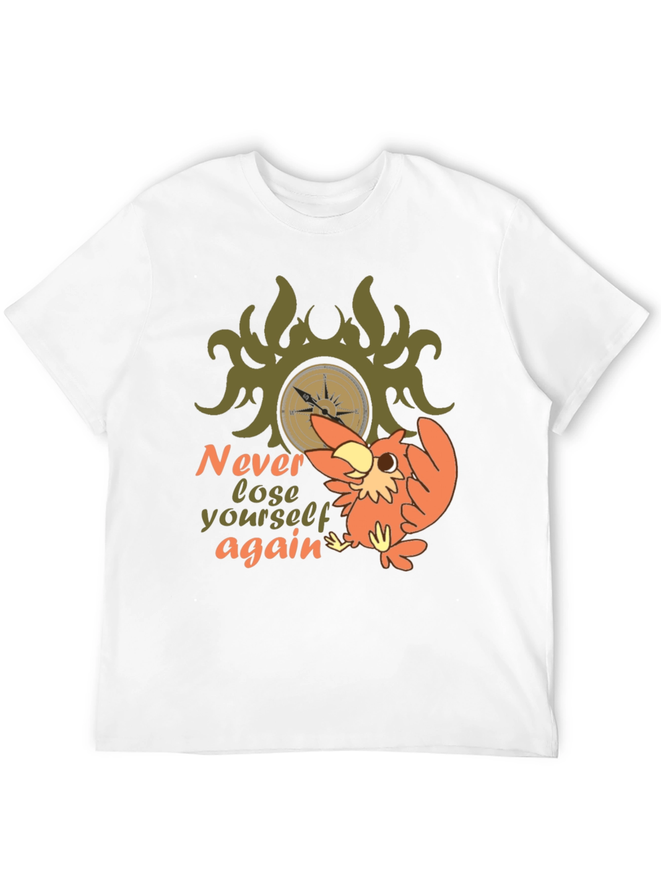 Never Lose Yourself Again Owl Graphic Tee