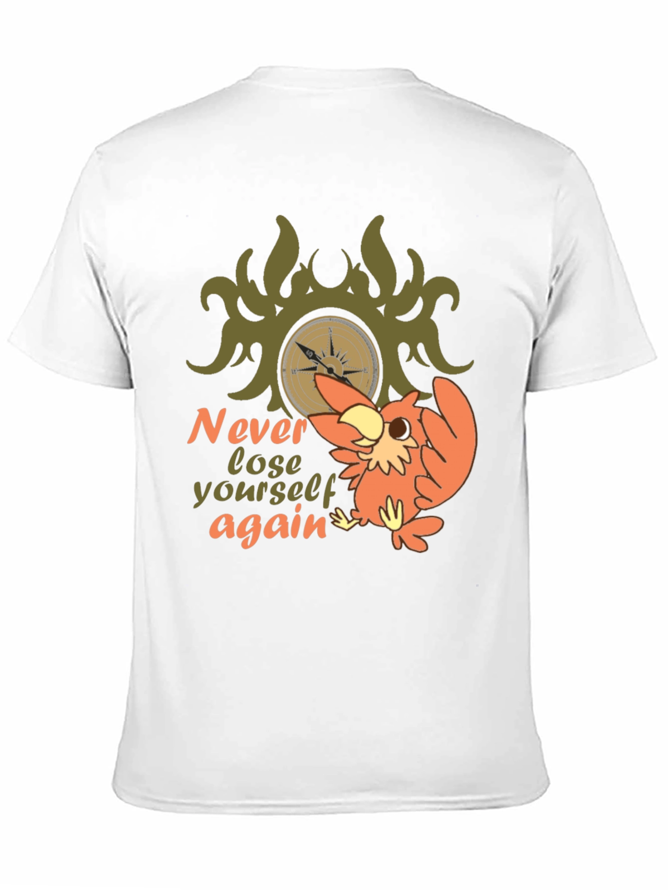 Never Lose Yourself Again Owl Graphic Tee