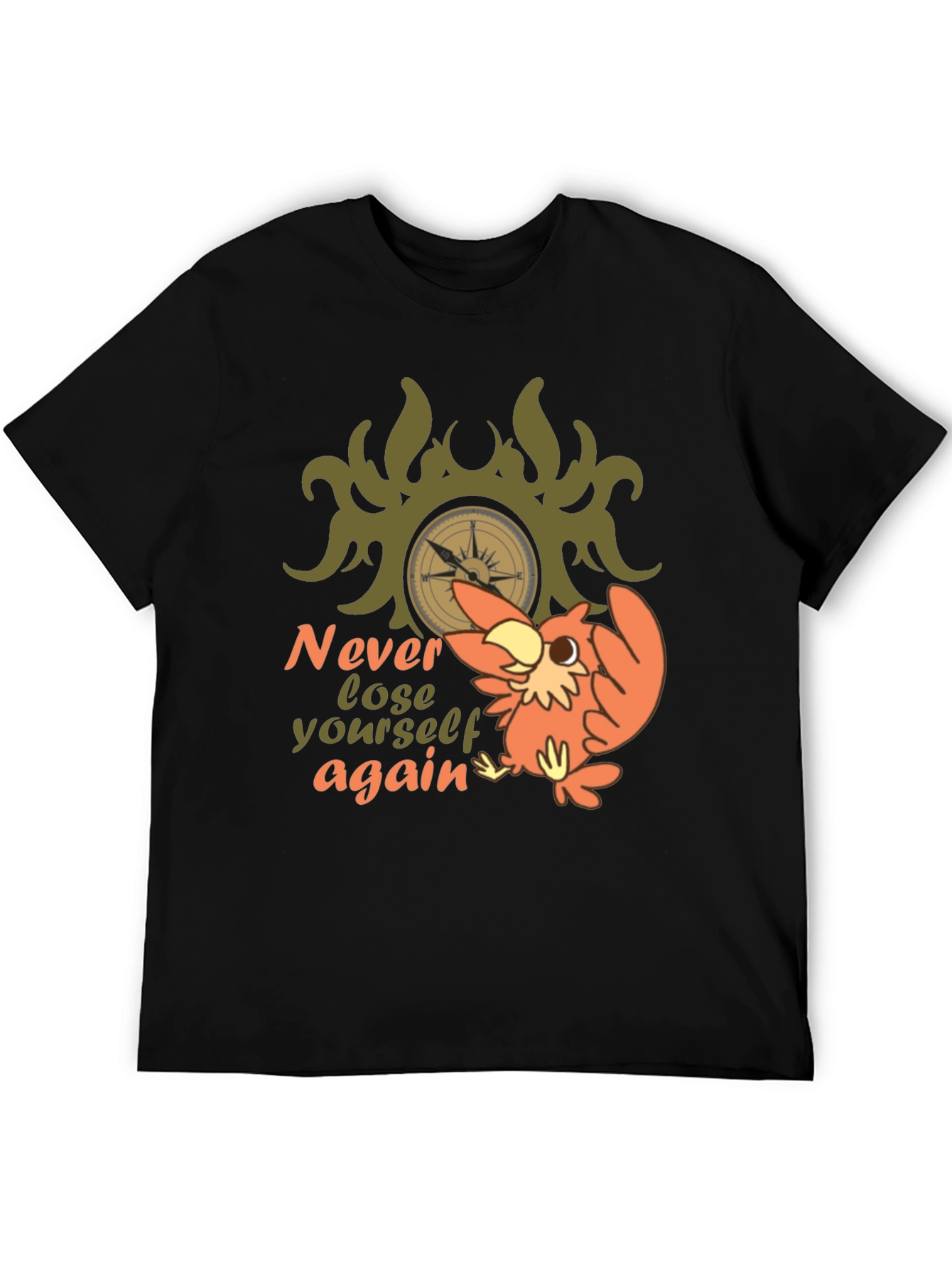 Never Lose Yourself Again Owl Graphic Tee