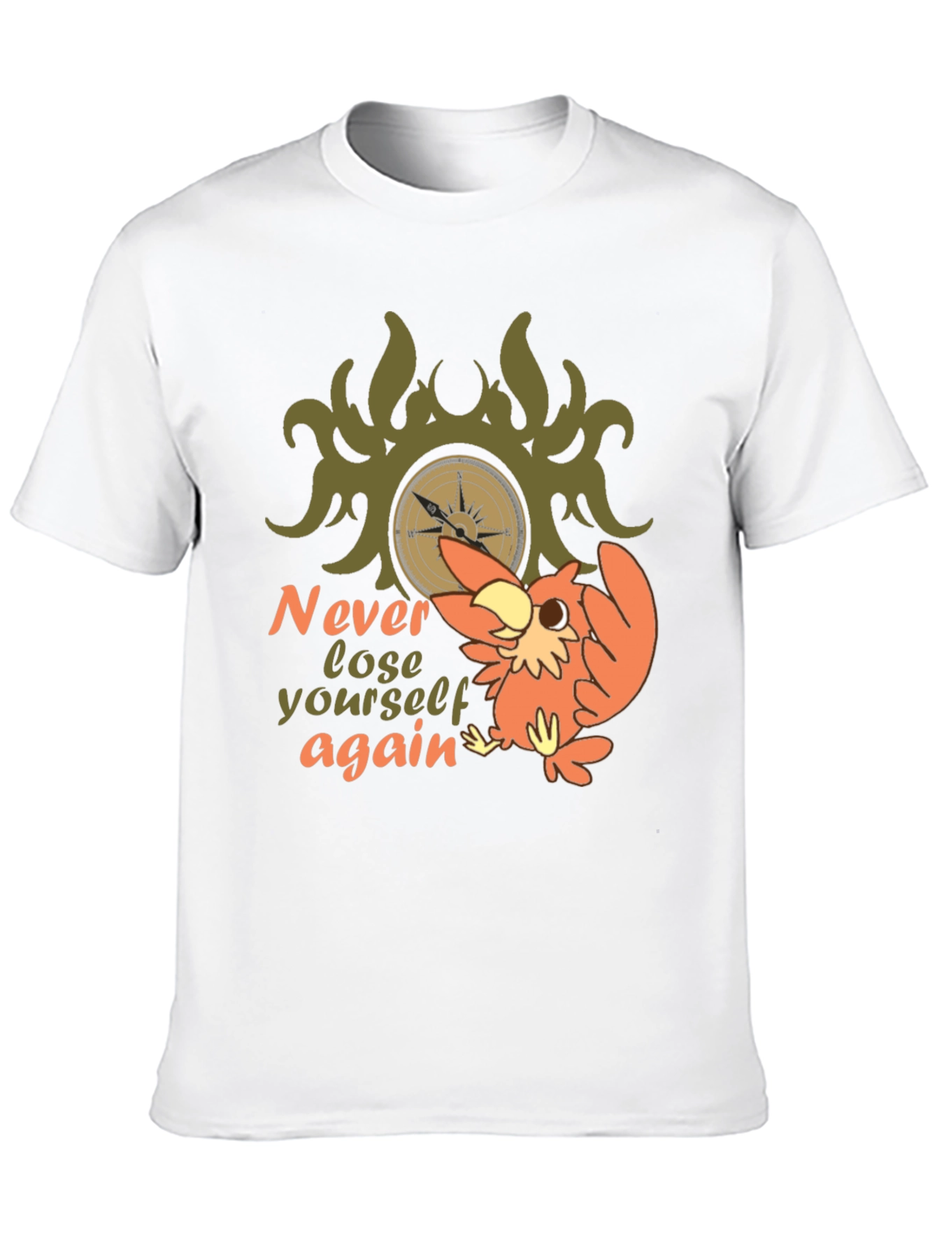 Never Lose Yourself Again Owl Graphic Tee