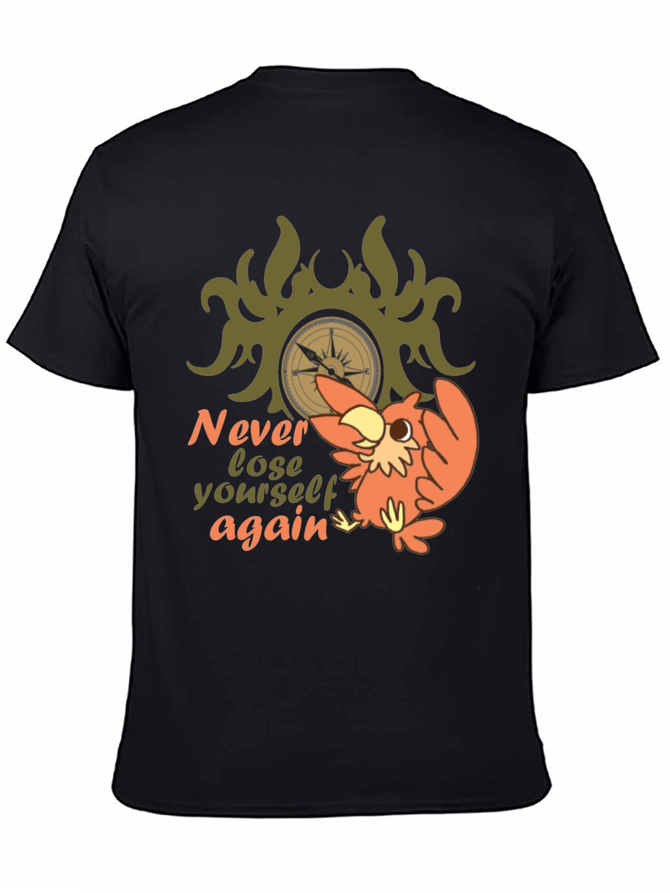 Never Lose Yourself Again Owl Graphic Tee