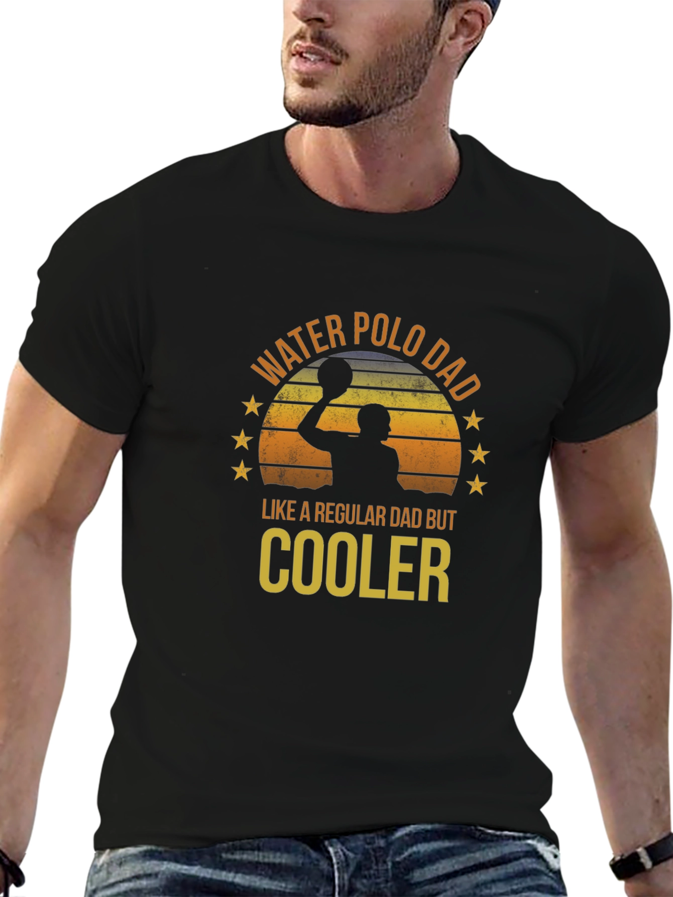 Water Polo Dad T-Shirt - Regular Dad But Cooler!