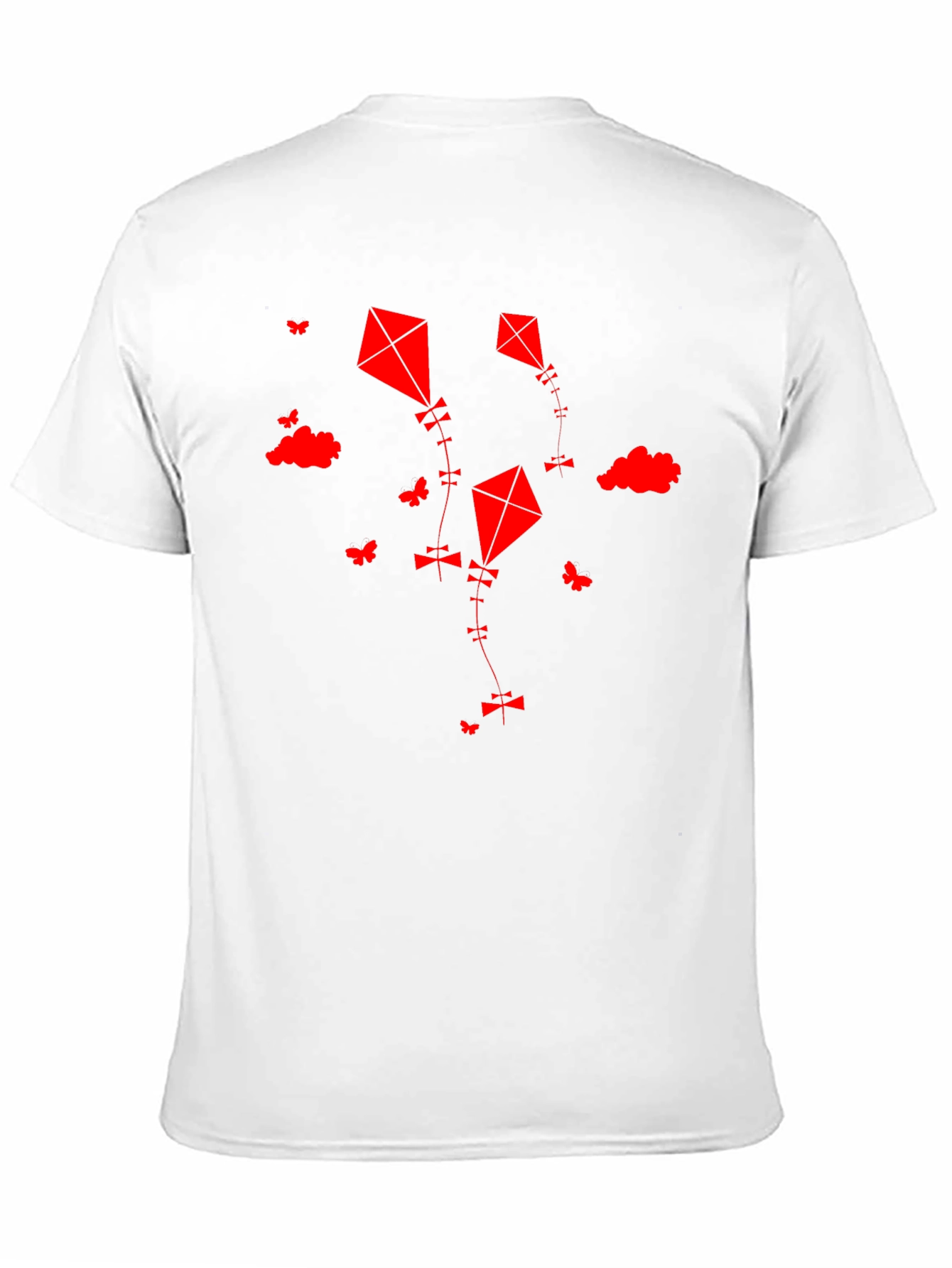 Red Kite Graphic Black T-Shirt