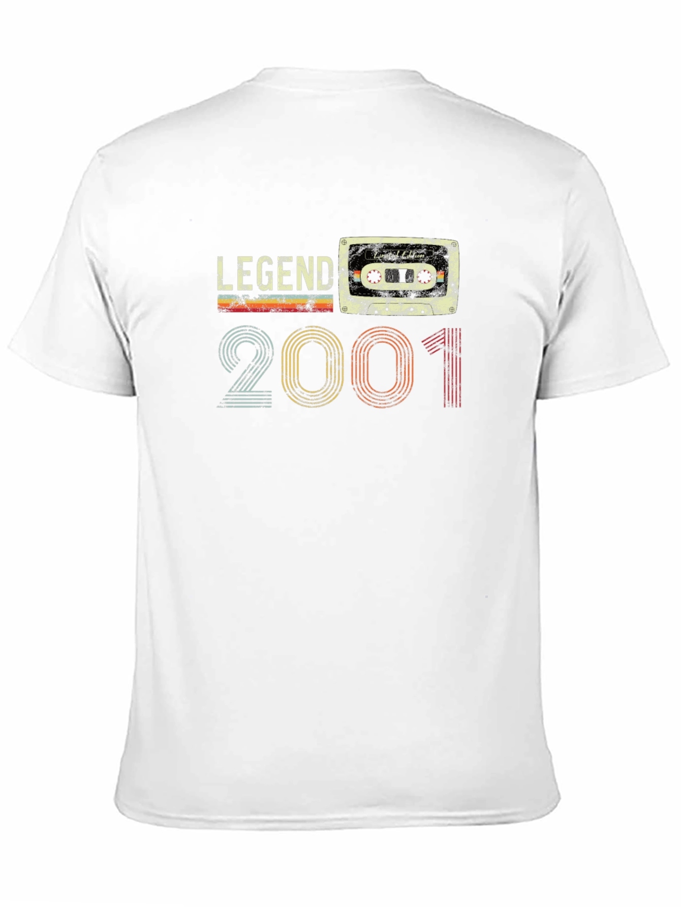 Legend Since 2001 Cassette Tape Graphic T-Shirt