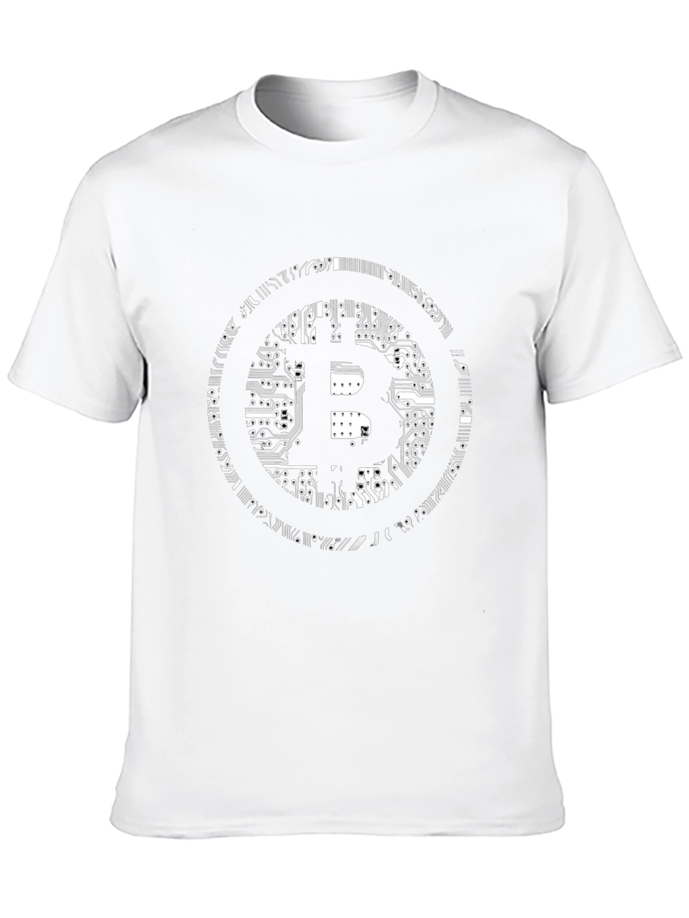 Bitcoin Circuit Board T-Shirt - Crypto Style