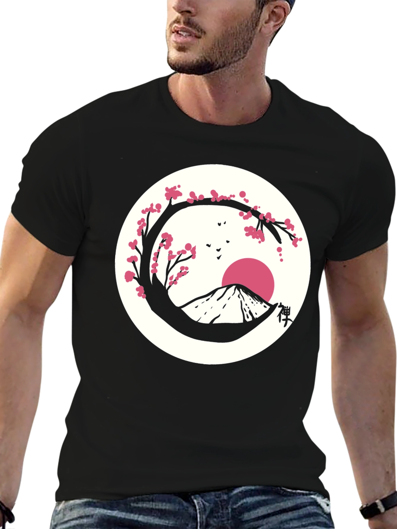 Zen Mountain Blossom T-Shirt