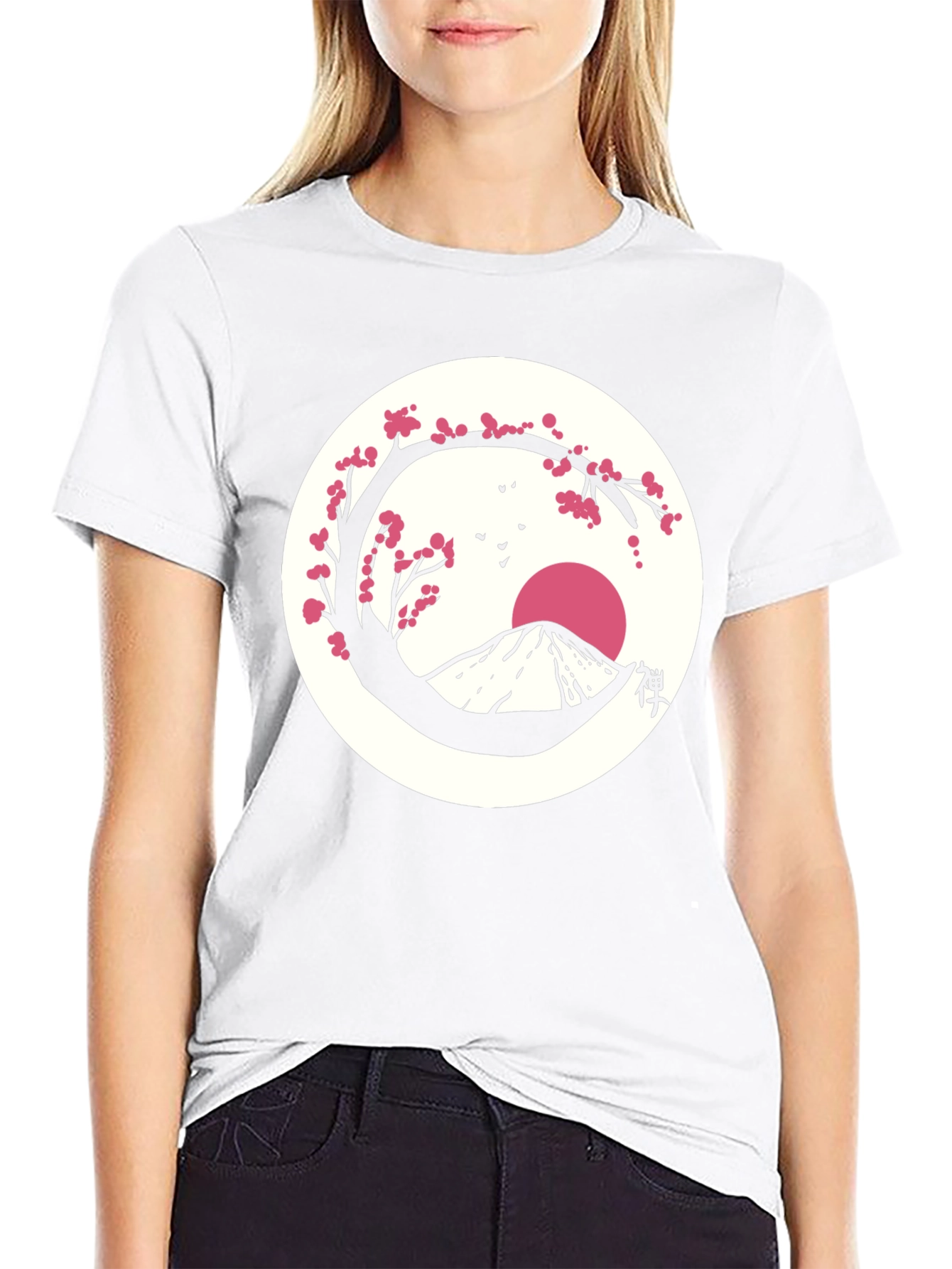 Zen Mountain Blossom T-Shirt