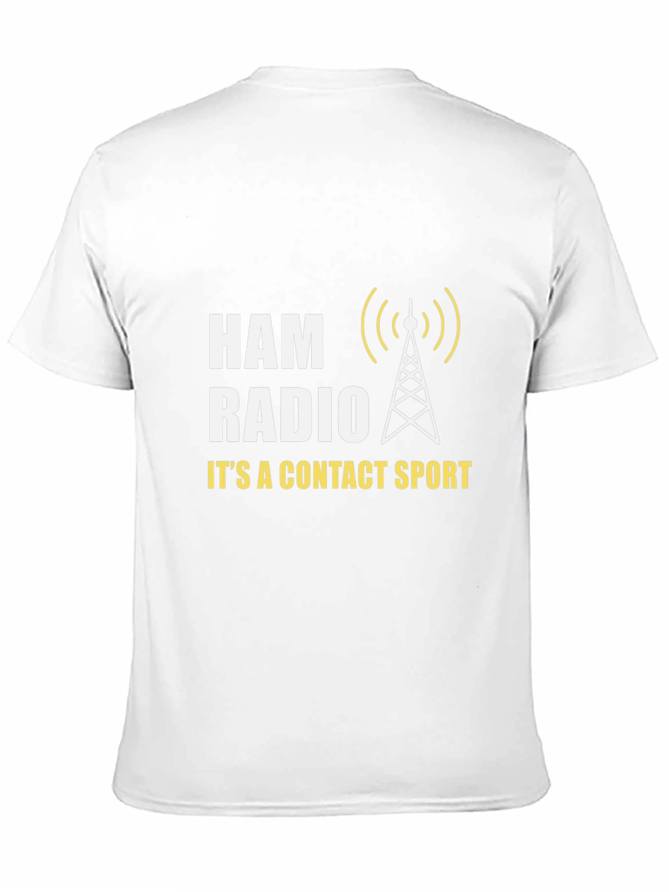 Ham Radio Contact Sport T-Shirt - Black