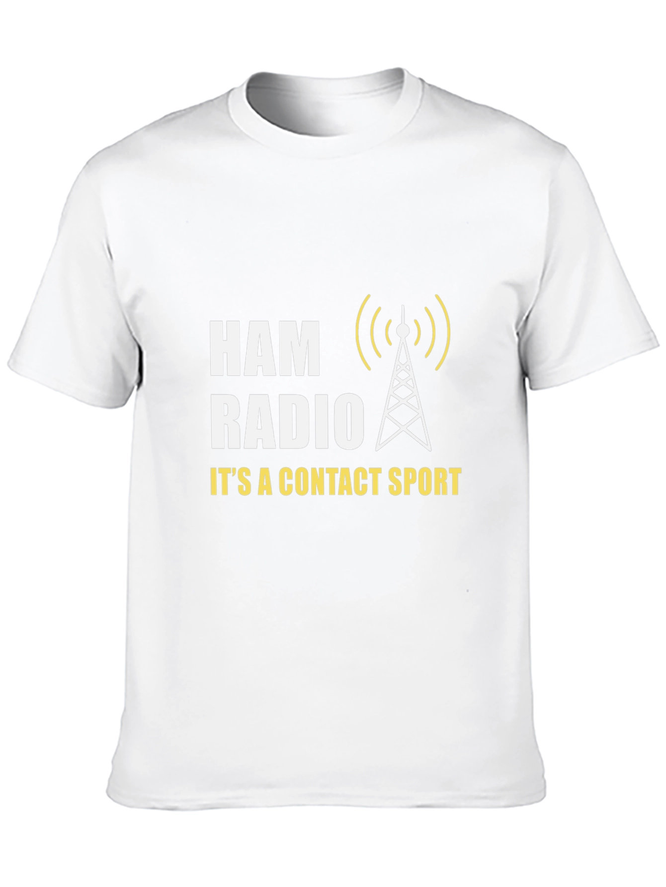 Ham Radio Contact Sport T-Shirt - Black