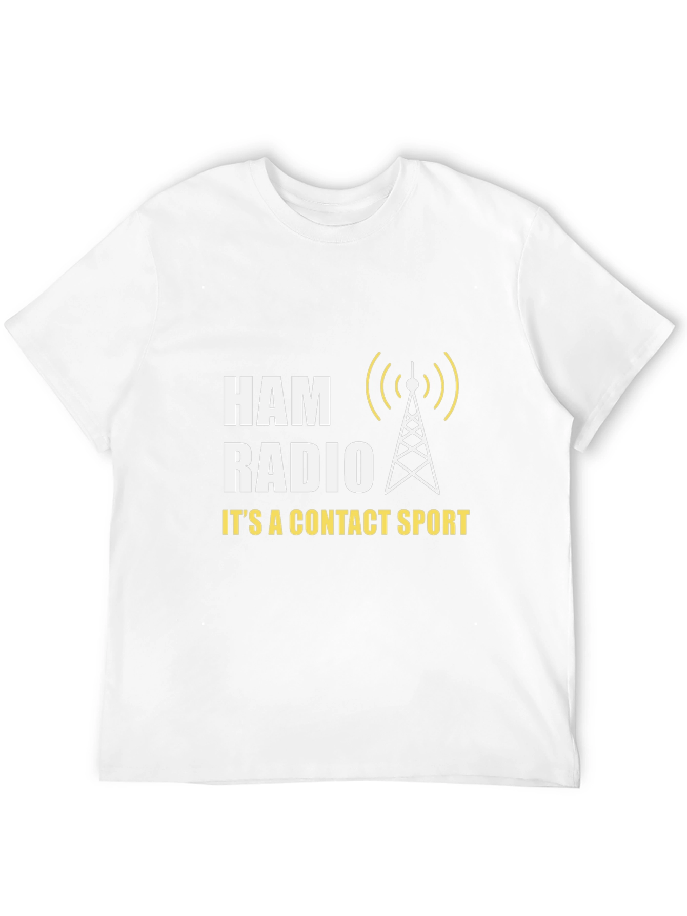 Ham Radio Contact Sport T-Shirt - Black