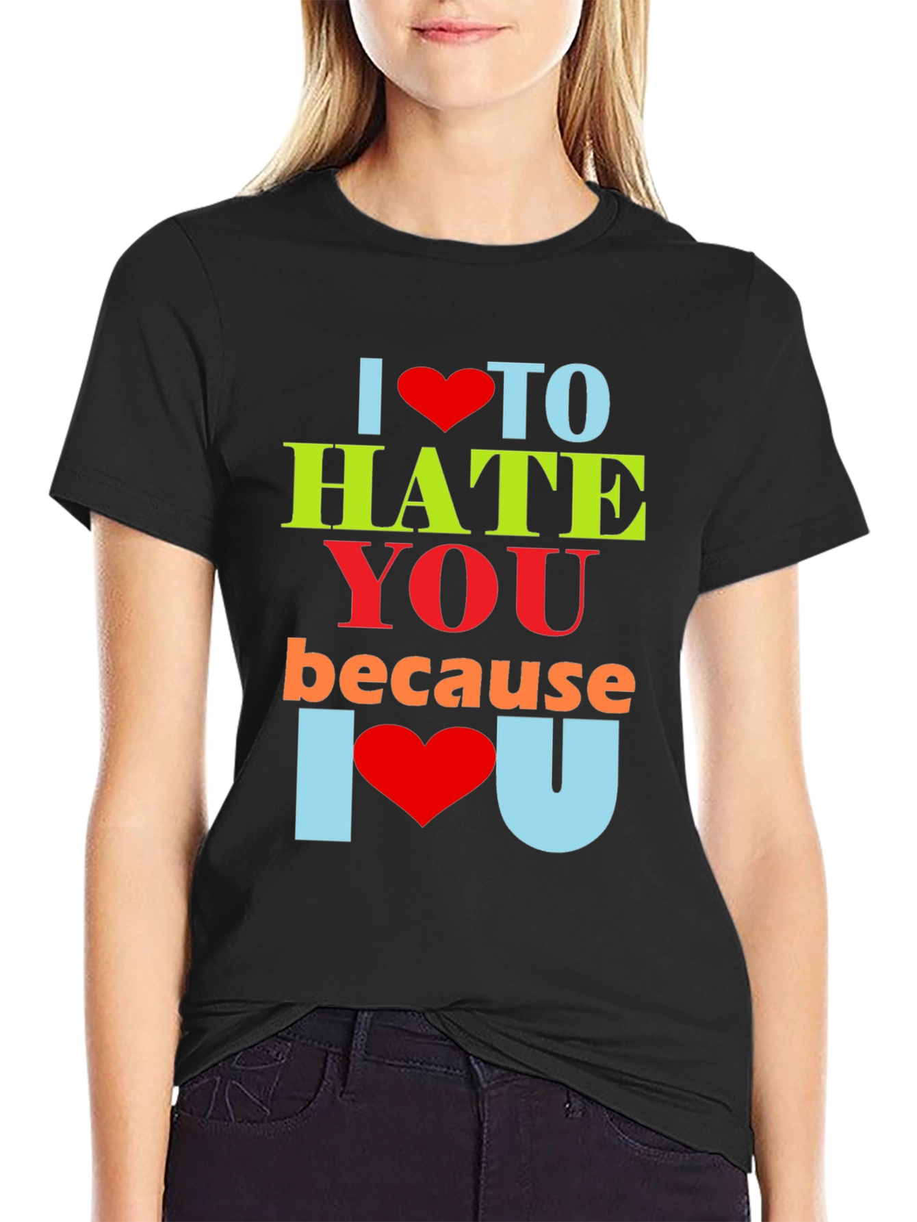 I Heart To Hate You Graphic Tee