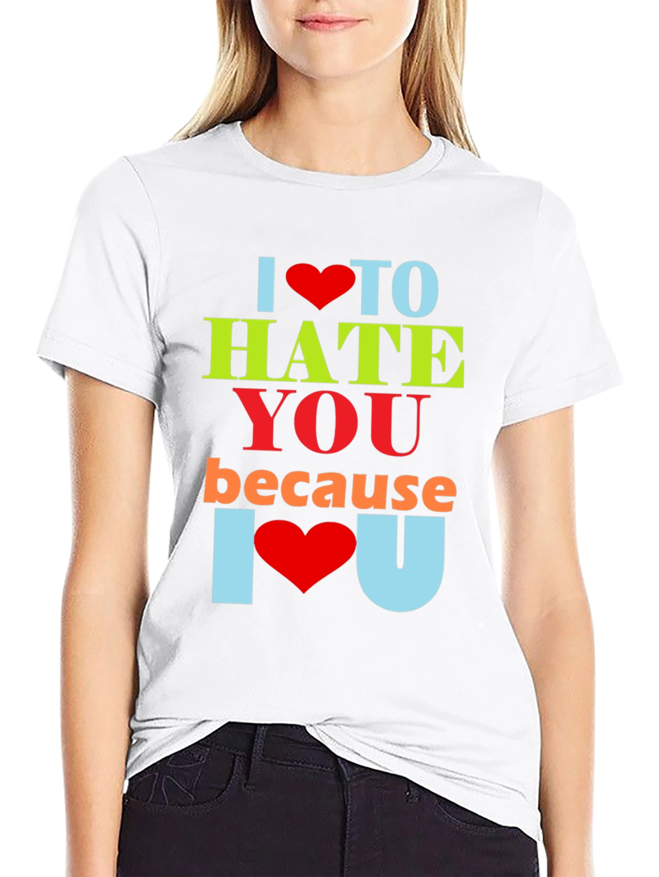 I Heart To Hate You Graphic Tee