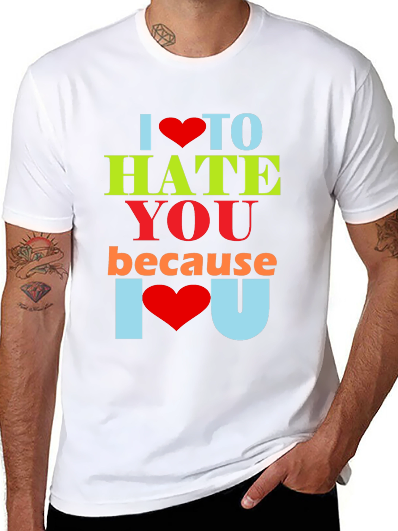 I Heart To Hate You Graphic Tee
