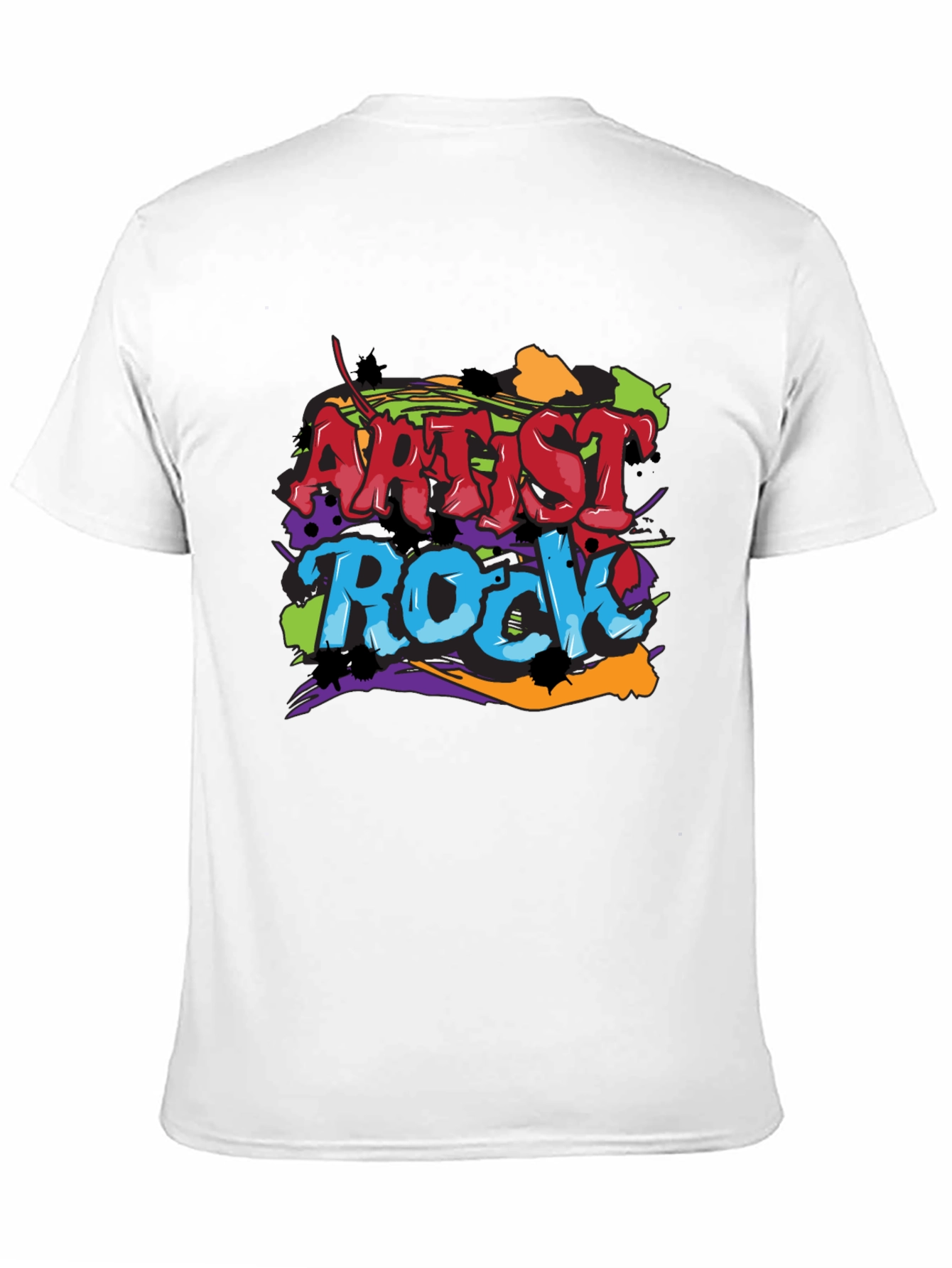 Artist Rock Graphic Tee - Crew Neck