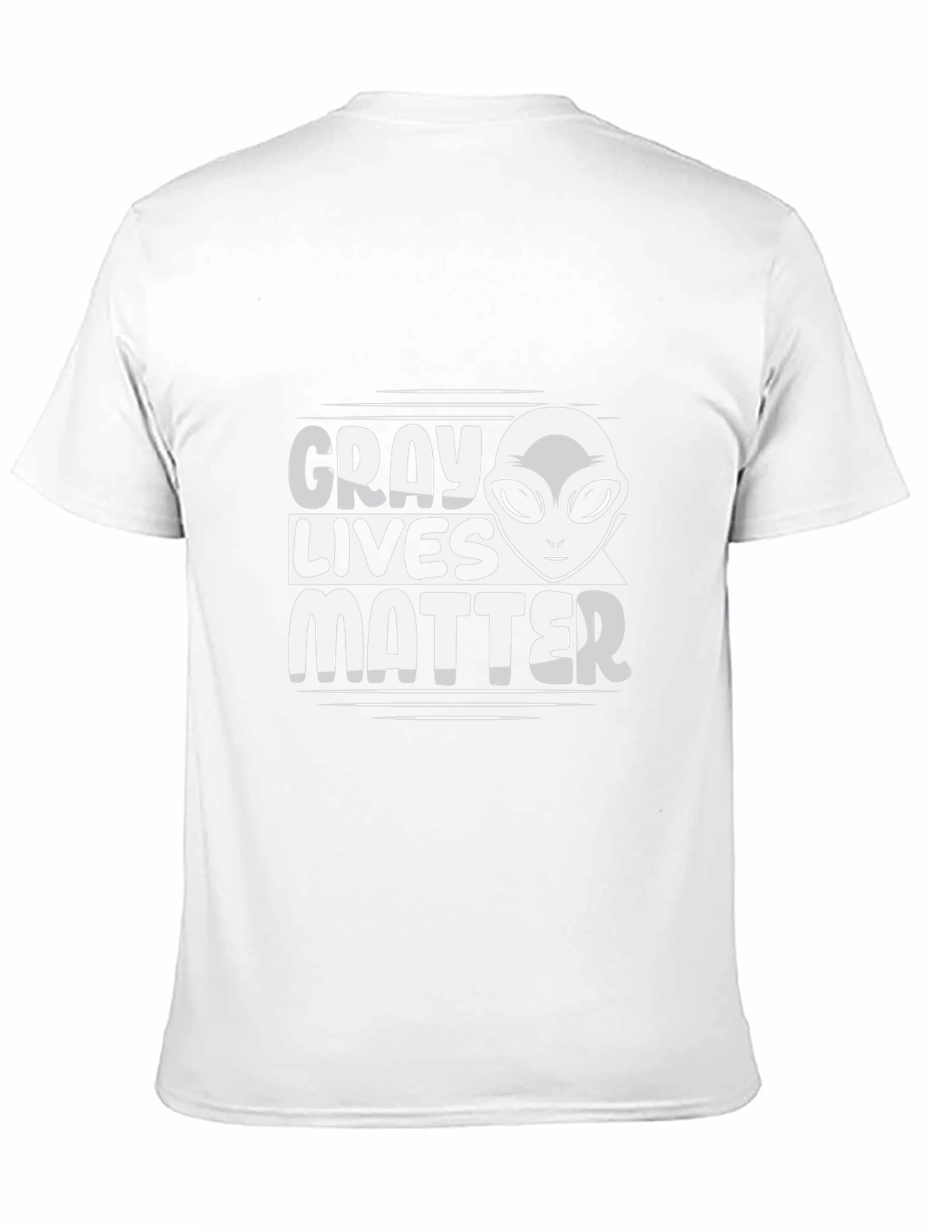 Gray Lives Matter T-Shirt - Alien Graphic Tee