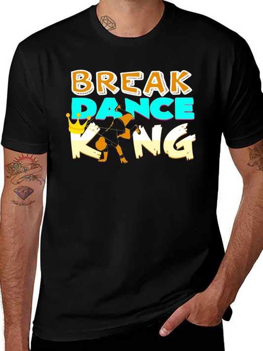 Break Dance King Graphic T-Shirt