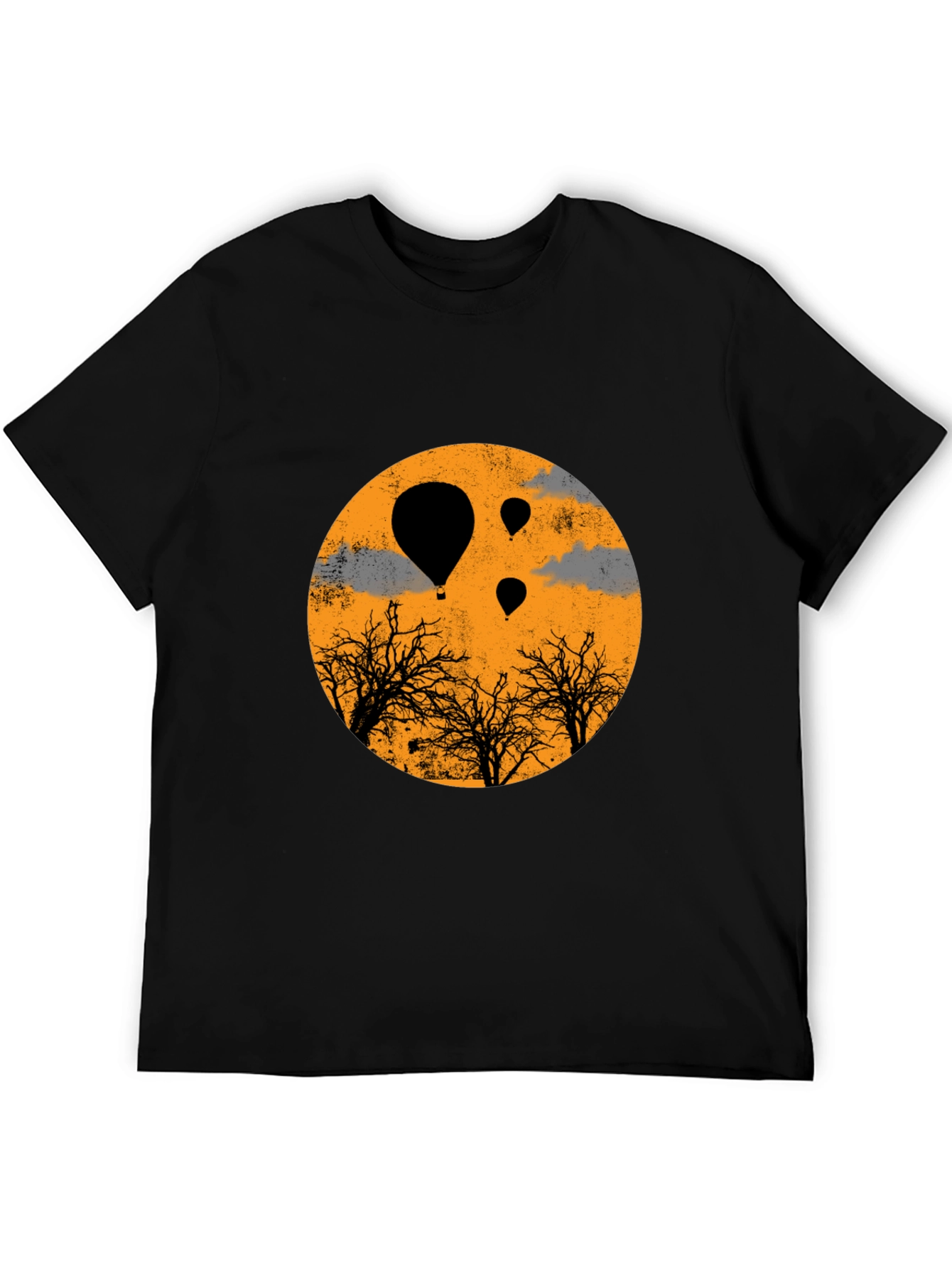 Balloon Trees Graphic Tee - Unique Design