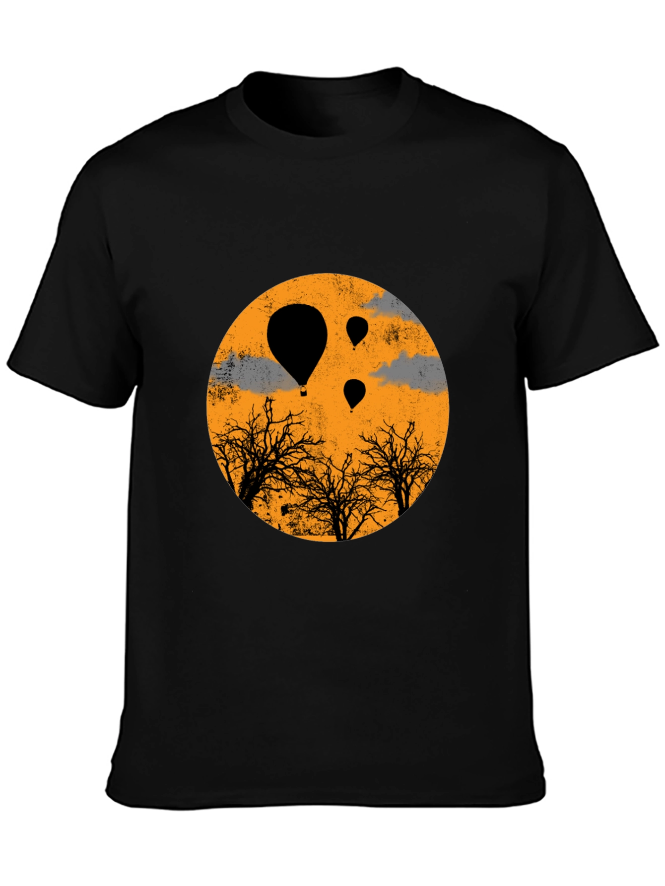 Balloon Trees Graphic Tee - Unique Design