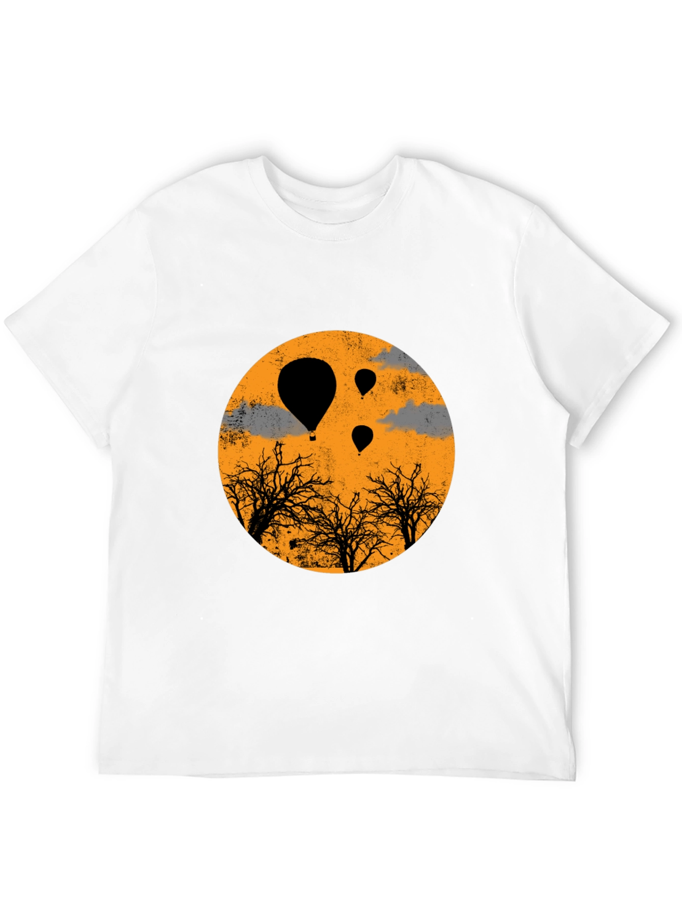 Balloon Trees Graphic Tee - Unique Design