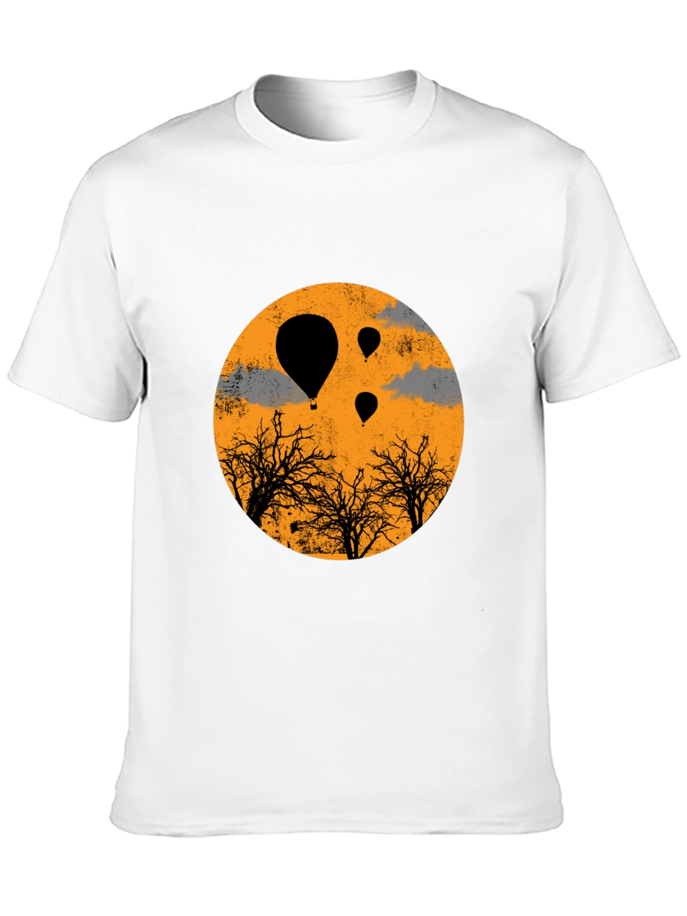 Balloon Trees Graphic Tee - Unique Design
