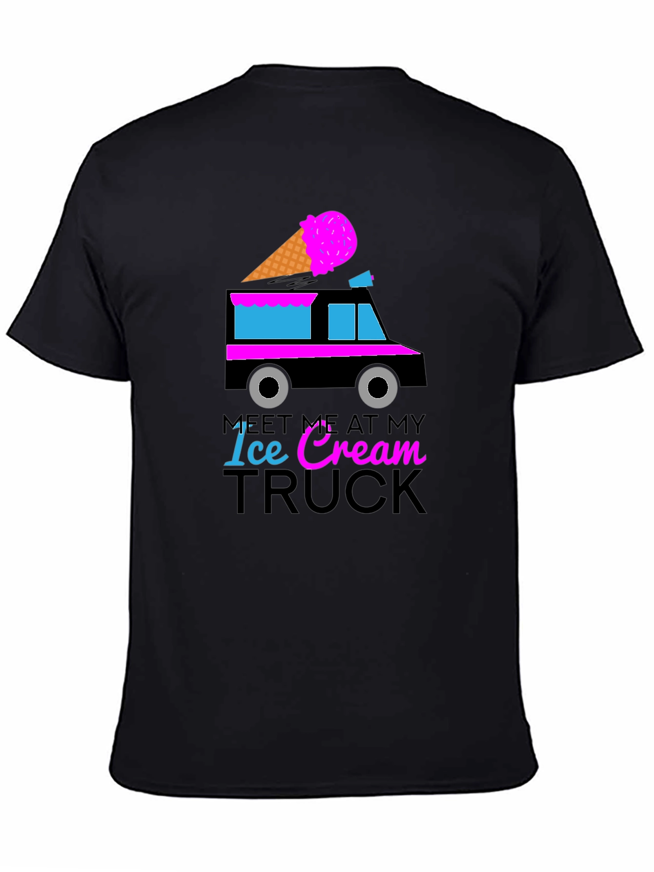 Meet Me At My Ice Cream Truck Graphic Tee