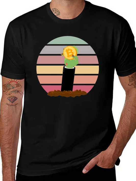 Bitcoin Zombie Hand T-Shirt