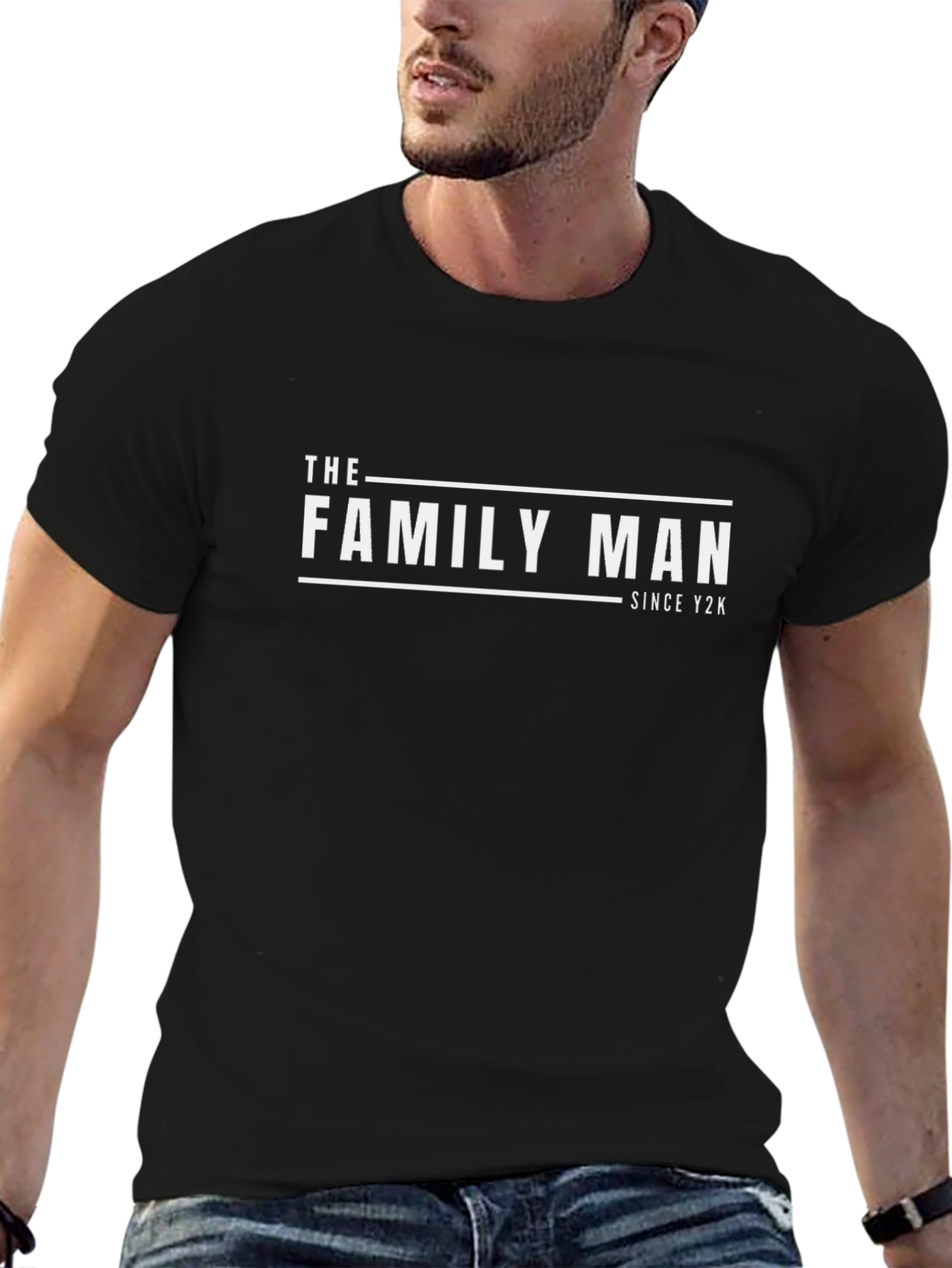 The Family Man Since Y2K Black T-Shirt