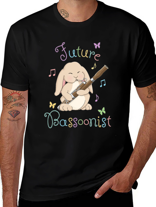 Future Bassoonist Bunny Graphic Tee