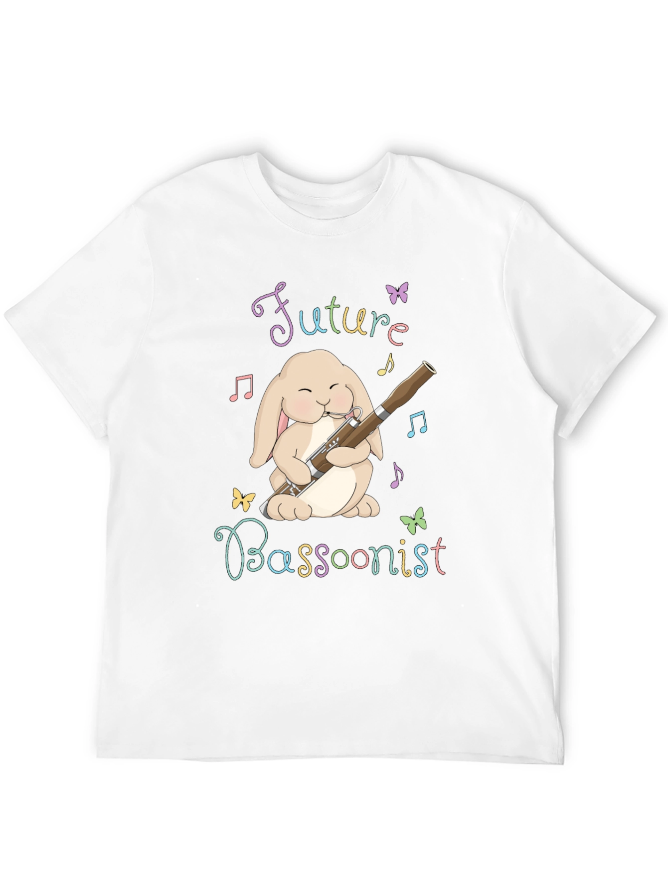 Future Bassoonist Bunny Graphic Tee