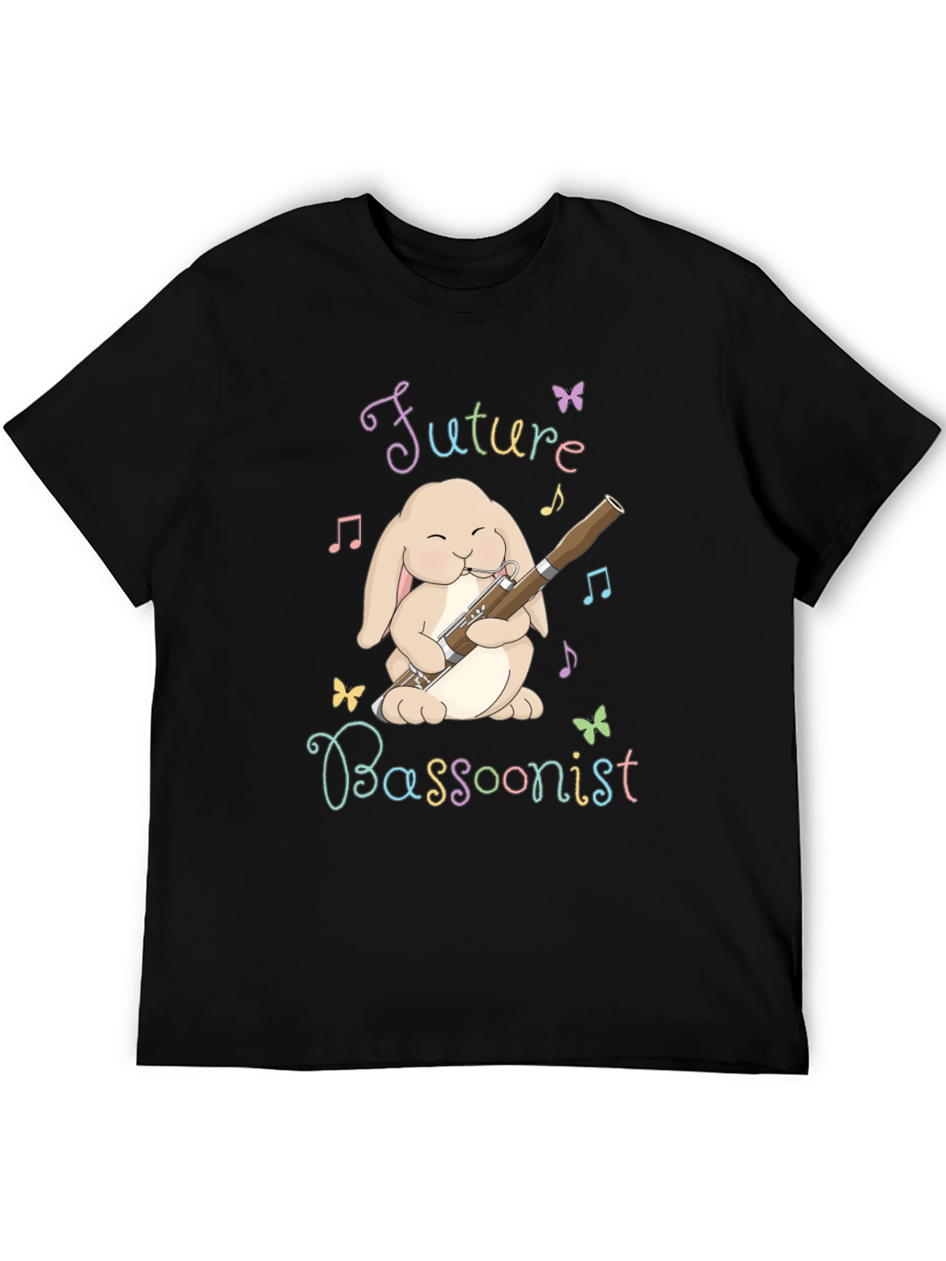 Future Bassoonist Bunny Graphic Tee
