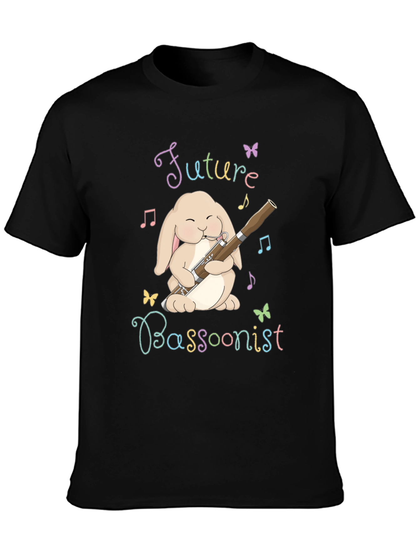 Future Bassoonist Bunny Graphic Tee