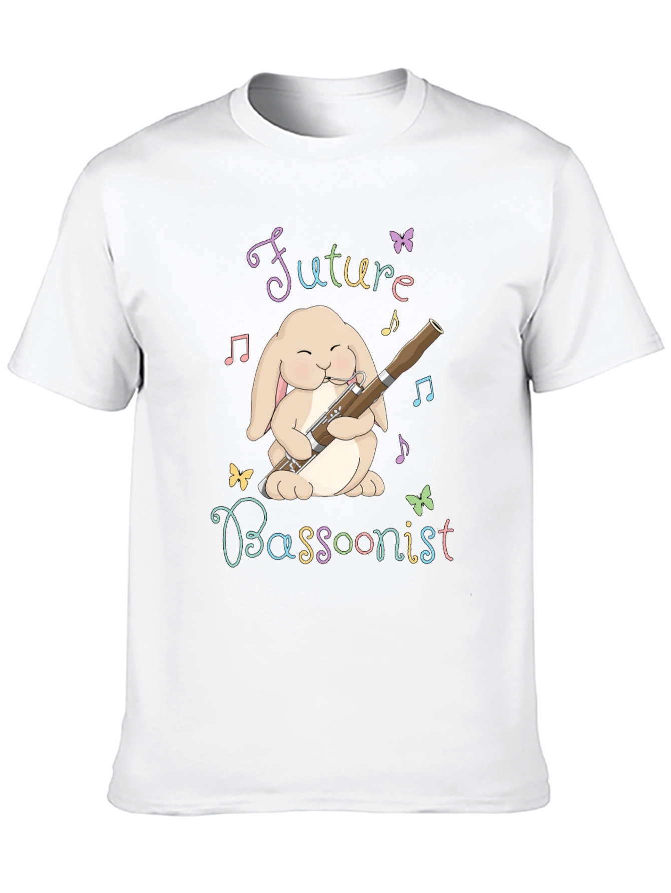 Future Bassoonist Bunny Graphic Tee